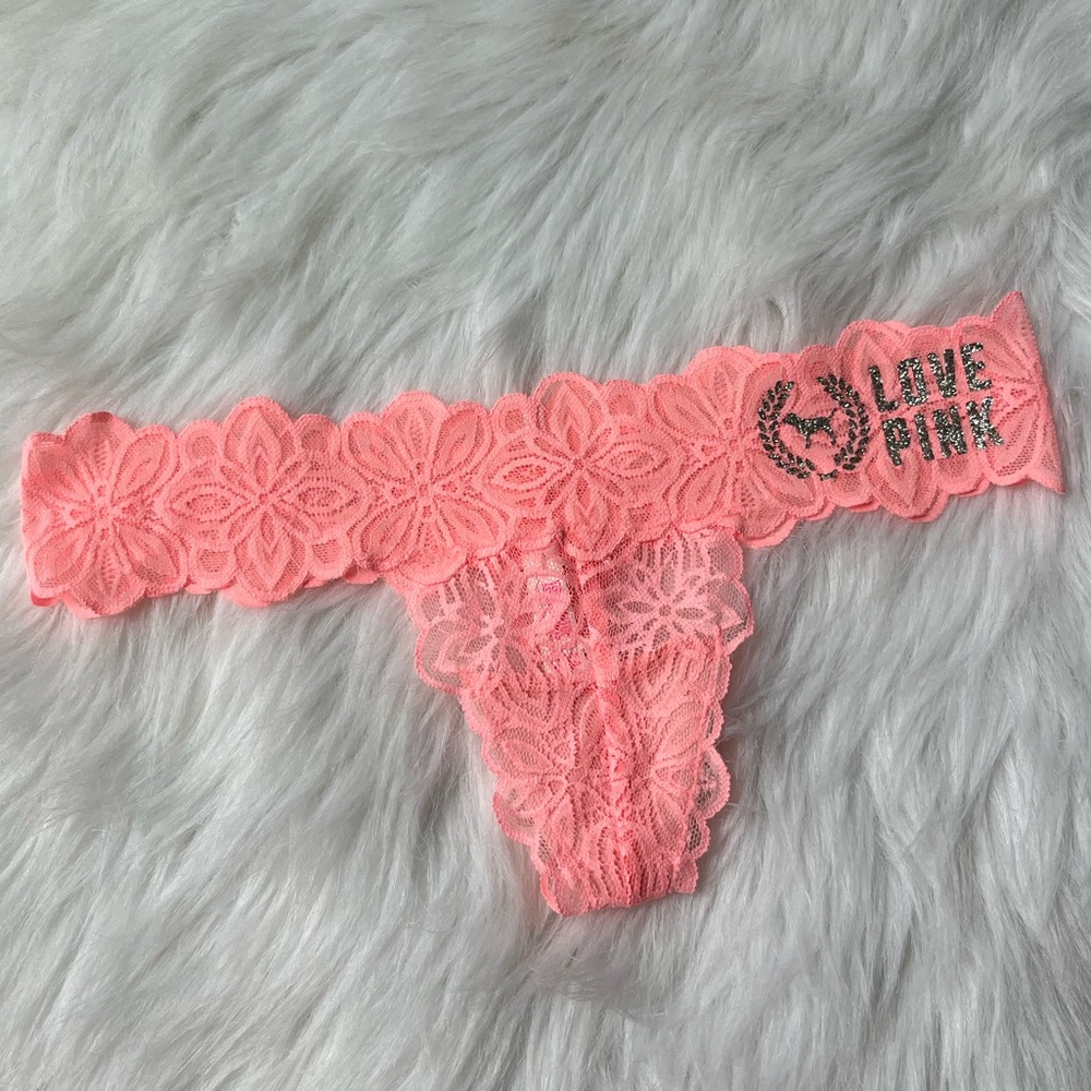 3/$30 Victoria’s Secret Logo Thong